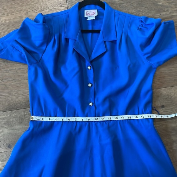 California Looks - Vintage 80s Dress Size 12 - Picture 11 of 13